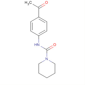 1-Piperidinecarboxamide,n-(4-acetylphenyl)-(9ci) Structure,651053-02-0Structure