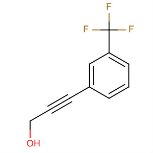 3-(3-(Trifluoromethyl)phenyl)prop-2-yn-1-ol Structure,65126-85-4Structure