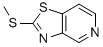 2-(Methylthio)thiazolo[4,5-c]pyridine Structure,65128-67-8Structure