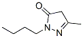 2-Butyl-5-methyl-2,4-dihydro-3H-pyrazol-3-one Structure,65156-70-9Structure