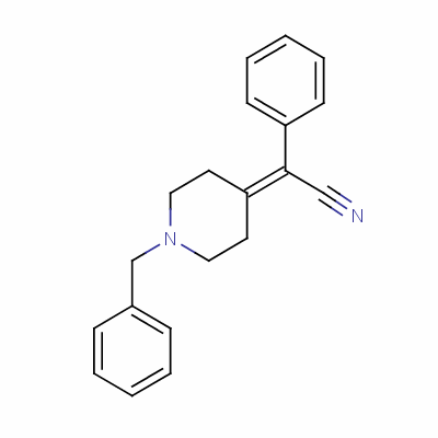 2-(1-Benzylpiperidin-4-ylidene)-2-phenylacetonitrile Structure,6517-69-7Structure