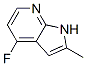 1H-Pyrrolo[2,3-b]pyridine, 4-fluoro-2-methyl- Structure,651744-27-3Structure