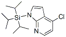 1H-Pyrrolo[2,3-b]pyridine, 4-chloro-1-[tris(1-methylethyl)silyl]- Structure,651744-48-8Structure