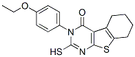 3-(4-乙氧基苯基)-2-疏基-5,6,7,8-四氫-3h-苯并[4,5]噻吩并[2,3-d]嘧啶-4-酮結構式_65234-03-9結構式