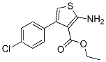 Ethyl 2-amino-4-(4-chlorophenyl)thiophene-3-carboxylate Structure,65234-09-5Structure