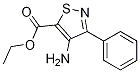 4-氨基-3-苯基異噻唑-5-羧酸乙酯結(jié)構(gòu)式_65237-13-0結(jié)構(gòu)式