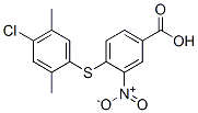 4-[(4-Chloro-2,5-dimethylphenyl)thio]-3-nitrobenzoic acid Structure,652967-64-1Structure