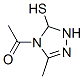 1H-1,2,4-triazole-5-thiol, 4-acetyl-4,5-dihydro-3-methyl- (9ci) Structure,65348-44-9Structure