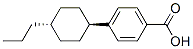 4-(trans-4-Propylcyclohexyl)benzoic acid Structure,65355-29-5Structure