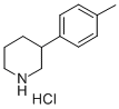 3-(4-Methylphenyl)piperidine hydrochloride Structure,65367-98-8Structure