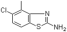 2-Amino-5-chloro-4-methylbenzothiazole Structure,65373-18-4Structure