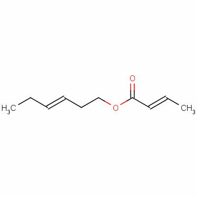 (2E)-2-butenoic acid,(3z)-3-hexen-1-yl ester Structure,65405-80-3Structure