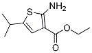 2-Amino-5-isopropyl-thiophene-3-carboxylic acid ethyl ester Structure,65416-85-5Structure