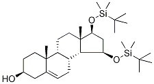 (3Beta,15alpha,17beta)-15,17-bis-o-(tert-butyldimethylsilyloxy) androst-5-en-3-ol Structure,65429-25-6Structure