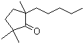 2,2,5-Trimethyl-5-pentylcyclopentanone Structure,65443-14-3Structure