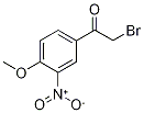 2-Bromo-1-(4-methoxy-3-nitrophenyl)ethanone Structure,65447-49-6Structure