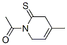 2(1H)-pyridinethione, 1-acetyl-3,6-dihydro-4-methyl-(7ci,8ci) Structure,6545-84-2Structure