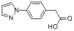 [4-(1H-pyrazol-1-yl)phenyl]aceticacid Structure,65476-24-6Structure