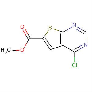 Methyl 4-chlorothieno[2,3-d]pyrimidine-6-carboxylate Structure,655253-69-3Structure