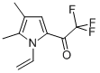 (9ci)-1-(1-乙烯-4,5-二甲基-1H-吡咯-2-基)-2,2,2-三氟-乙酮結(jié)構(gòu)式_65541-68-6結(jié)構(gòu)式