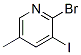 2-Bromo-3-iodo-5-methylpyridine Structure,65550-82-5Structure