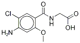 N-des(2-diethylamino) metoclopramide acetic acid Structure,65567-29-5Structure