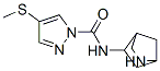 n-2-氮雜雙環(huán)[2.2.1]庚-5-基-4-(甲基硫代)-1H-吡唑-1-羧酰胺結(jié)構(gòu)式_655788-31-1結(jié)構(gòu)式