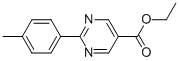 Ethyl 2-(4-methylphenyl)pyrimidine-5-carboxylate Structure,65586-64-3Structure