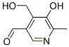 5-Hydroxy-4-(hydroxymethyl)-6-methylnicotinaldehyde Structure,6560-46-9Structure