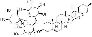 麥冬皂苷D’結(jié)構(gòu)式_65604-80-0結(jié)構(gòu)式