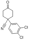 1-(3,4-Dichlorophenyl)-4-oxocyclohexanecarbonitrile Structure,65619-30-9Structure