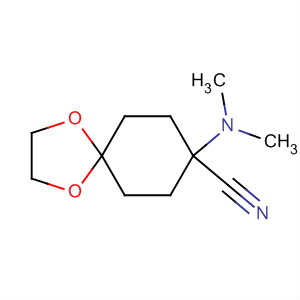 8-Dimethylamino-1,4-dioxaspiro[4.5]decan-8-carbonitrile Structure,65619-92-3Structure