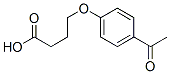 4-(4-Acetyl-phenoxy)-butyric acid Structure,65623-82-7Structure