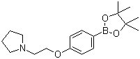 4-(2-Pyrrolidinoethoxy)phenylboronic acid pinacol ester Structure,656257-46-4Structure