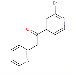 1-(2-Bromo-4-pyridinyl)-2-(2-pyridinyl)ethanone Structure,656257-84-0Structure