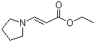 Ethyl trans-3-(1-pyrrolidinyl)acrylate Structure,65651-80-1Structure