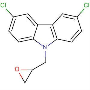 3,6-Dichloro-9-(2-oxiranylmethyl)-9h-carbazole Structure,65679-71-2Structure