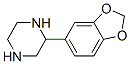 2-Benzo[1,3]dioxol-5-yl-piperazine Structure,65709-24-2Structure