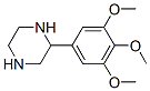 2-(3,4,5-三甲氧基苯基)-哌嗪結(jié)構(gòu)式_65709-47-9結(jié)構(gòu)式