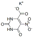 Potassium 1,2,3,6-tetrahydro-5-nitro-2,6-dioxopyrimidine-4-carboxylate Structure,65717-13-7Structure