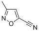 3-Methyl-5-isoxazolecarbonitrile Structure,65735-07-1Structure