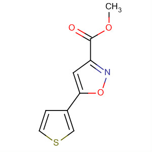 Methyl 5-(thiophen-3-yl)isoxazole-3-carboxylate Structure,657425-23-5Structure