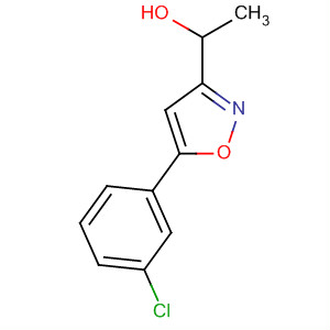 1-[5-(3-Chlorophenyl)isoxazol-3-yl]ethanol Structure,657427-36-6Structure