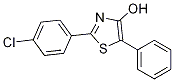 2-(4-Chlorophenyl)-5-phenyl-4-thiazolol Structure,65752-50-3Structure