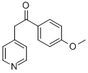 1-(4-Methoxy-phenyl)-2-pyridin-4-yl-ethanone Structure,6576-06-3Structure