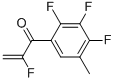 2-Propen-1-one, 2-fluoro-1-(2,3,4-trifluoro-5-methylphenyl)-(9ci) Structure,65781-14-8Structure