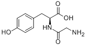 甘氨酰-L-酪氨酸結(jié)構(gòu)式_658-79-7結(jié)構(gòu)式