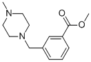 Methyl 3-[(4-methylpiperazin-1-yl)methyl]benzoate Structure,658689-29-3Structure