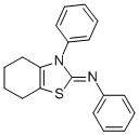 N-(3-phenyl-4,5,6,7-tetrahydrobenzo[d]thiazol-2(3h)-ylidene)aniline Structure,65913-06-6Structure