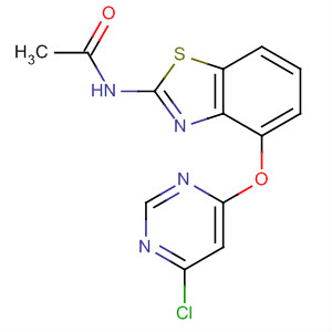 N-(4-(6-chloropyrimidin-4-yloxy)benzo[d]thiazol-2-yl)acetamide Structure,659731-34-7Structure